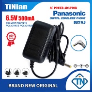 6.5V 500mA 0.5A AC/DC Power Adapter Charger for Panasonic PQLV219 PQLV219CE KX-TG3600BX TG3611BX HDV130X KX- Series DECT 6.0 Cordless Phone