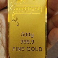 100% gold bar 999.9 (500 Gram-1/2kg)