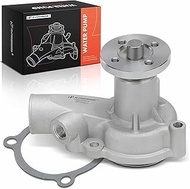 A-Premium Engine Water Pump with Gasket Compatible with Ford Mustang, Bronco, E-100 E-200 E-300 Econ
