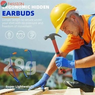 PASSION Working Earbuds, Noise Suppression Ear Protect Wireless Bluetooth Earbuds, Sports Earphones 