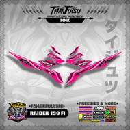 RAIDER 150 FI MALAYSIAN DECALS 【ThaijutsuStickers】 suzuki raider 150 fi accessori