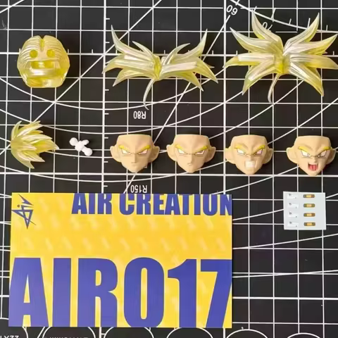 IN Stock Air Studio Future Dragon Ball SHF Trunks Face Hairs Kits AIR017 For SHF etc Anime Action Co