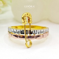GDORA Gold Pin Luxe 3C Ring 916