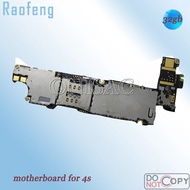 Raofeng ถอดเมนบอร์ดปลดล็อคสำหรับ iphone 4s 32GB ระบบ IOS เมนบอร์ดพร้อมชิปเต็มรูปแบบเปลี่ยน Logic Board