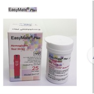 Easymate Plus Blood Hemoglobin Test Strips 25's