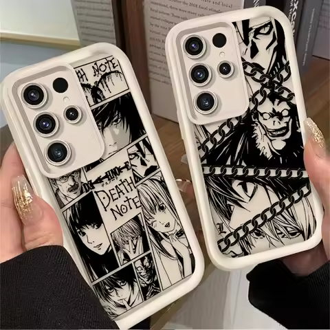 Anime D-Deaths N-Notes Phone Case For Xiaomi Redmi 15 14C 13 13C 12 12C K50 K40 10C 10 9T 9C 9A K30 