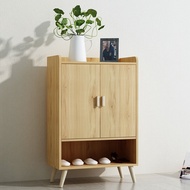 ✖Simple modern shoe cabinet with double door shoe rack, economical large-capacity hall cabinet, ultra-thin IKEA entrance