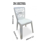 【JFW】 3V EZ701 / EL701 3V High Quality Plastic Chair / Kerusi Makan / Dining Chair / Restaurant Chai