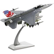 1/72 Scale F-16D Fighting Aircraft Pre-Build Model Kits Diecast Aircraft Metal Fighter Jet