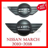 (1คู่) ครอบไฟแก้ม นิสสัน มาร์ช ปี 2010-2018 ครอบไฟข้าง สีดำด้าน Nissan March Hatchback ของแต่งนิสสันมาร์ช ราคาถูก ครอบไฟ ราคาถูก ราคาส่ง ราคาโรงงาน มี บริการเก็บเงินปลายทาง
