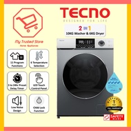 TECNO TFL 1006WD 10KG Washer/6KG Dryer Front Load Washer Dryer
