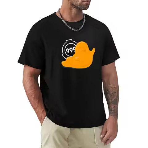 SCP-999 The Tickle Monster T-Shirt graphic t shirt vintage sports fans plus size men clothing