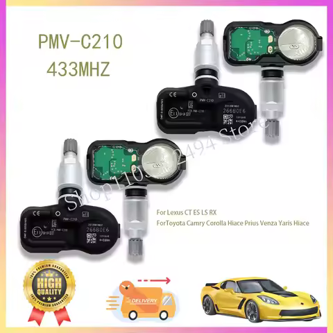 Tire Pressure Sensor Monitoring Sensor PMV-C210 For Lexus CT ES LS RX Toyota Camry Corolla Hiace Pri