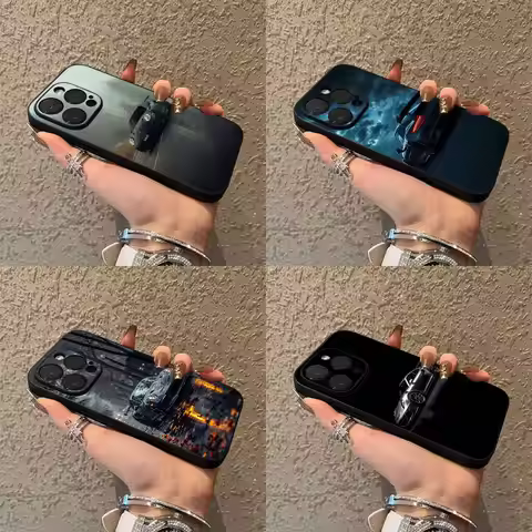 G-GT3 P-PorscheES 9-911 Car Phone Case For iPhone 16,15,14,13,12,11,Pro,XS,Max,XR,Plus,E,SE4,Mini Bl