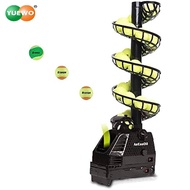 Tennis Ball Machine Tennis Ball Tosser Adjustable&Portable W/Oscillation Ball Launcher Tennis Servin