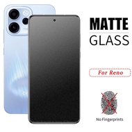 Matte Tempered Glass Film For OPPO Reno 15 15F 14F 14 13 13F 12F 11F 8 8T 8Z 7 7Z 6 6Z 5 5Z 4 Find X
