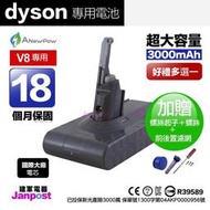 贈濾網吸頭配件 保固18個月 ANewPow 新銳動能 Dyson V8 SV10 臺製電池 V8電池 戴森維修清潔
