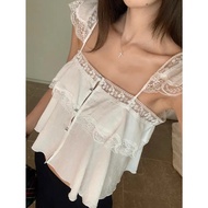 DUNEA Lace Patchwork Cami