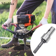 Miulika High Quality Steel Drill Adapter for Ground Auger Driller Mini Driller Accessory Easy Instal