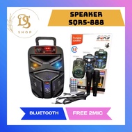 speaker sqrs 888 max bluetooth wireless 2 mic
