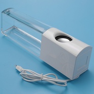 []-2PCS LED Light Speakers Dancing Water Music Fountain Light for PC Laptop for Phone Portable Desk 
