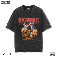 Fiego "BIGBANG KPOP" | Premium Oversize T-Shirt | Stone Wash