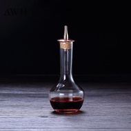 AWHAO Glass Bitter Bottle (50ml/1.7oz) for Mixing Drinks Dispenser Collectibles