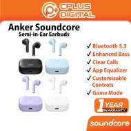 Anker Soundcore K20i Semi Earbuds with Mic 13mm Drivers TWS Customs E22 Headphones Bluetooth 5.3