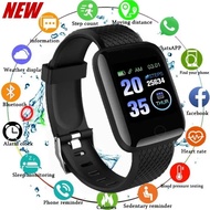 116plus Smart Watch Men Blood Pressure Waterproof Smartwatch Women Heart Rate Monitor Fitness Tracker Watch Sport For Android IOS