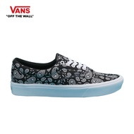 VANS UA ComfyCush Era-(Paisley) black รองเท้า รองเท้าผ้าใบ ชาย หญิง