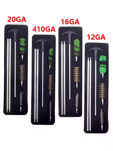 Tactical 12GA 20GA 16GA Gun Cleaning Kit Barrel Bore Tube Brush Cleaner For Shotgun Mossberg 500 590