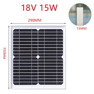 แผงโซลาร์เซลล์ solar cell  โมโน 18V 10W/15W/20W/30W/50W/80W/100W กันน้ำ