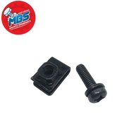 LIP CLAMP BOLT 10 M6 KIP PLATE + BOLT M6X20, JP 1 SET OF BOLT AND BODY STICK NUT M6