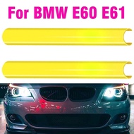 Front Grille Trim Strips Cover Frame Stickers For BMW E60 E61 Accessories