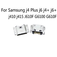 สำหรับ Samsung Galaxy J4 Plus J6 J4 + J6 + J410 J415 J610F G6100 G610F Micro USB ชาร์จแท่นชาร์จพอร์ตแจ็คซ็อกเก็ตขั้วต่อเปลี่ยน