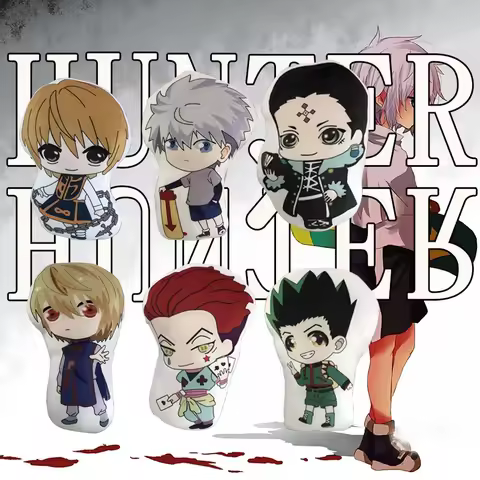 Hot Anime Peripheral Products Plush Pillows Jay Freedle Killua Zaoldyck Kurapika Leorio Hisoka Sofa 