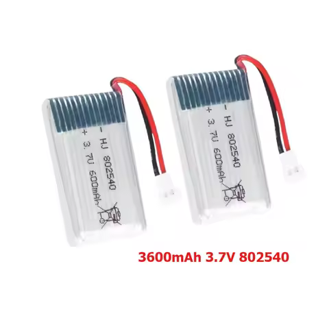 For 3.7V 600mAh 802540 Lithium Battery Drone X5C X5SW M68 FX085C2 Quadcopter Batteries