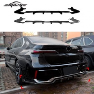 Suitable for BMW 7 Series i7 G70 G73M Sport 2023+Rear Lip Tail Lip Spoiler Small Surround Modificati