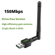 USB Wireless Network Card 2.4GHz+5GHz Dual Band Wifi Adapter High Speed Antenna 802.11AC