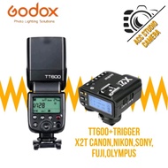 Godox TT600+TRIGGER X2T NIKON SONY CANON FUJI TTL WIRELLES