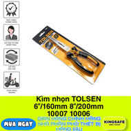 Kìm nhọn TOLSEN 6"/160mm 8"/200mm 10006 10007 CHÍNH HÃNG TOLSEN ( 1 CÁI )