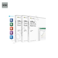 Microsoft Office Home & Business 2019 (FPP) For Windows เท่านั้น ใช้งานได้ถาวร ของแท้ 100% จัดส่งภาย