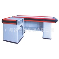 Factory direct sales Supermarket Stainless Steel Supermarket Mall Cash Register Counter Cash Registe