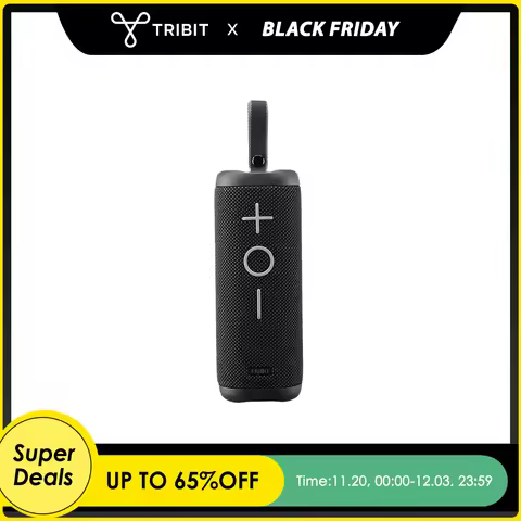 TRIBIT StormBox 2 Portable Bluetooth Speaker, 34W Power, IPX7 Waterproof Wireless Speaker 24-hrs Pla