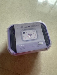 corelle x kuromi 820毫升不銹鋼方形保鮮盒