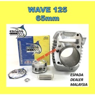 WAVE125 RACING BLOCK KITS 65 MM WAVE 125 RACING BLOCK ASSY 65MM ESPADA WAVE 125 RACING BLOCK SET 65M