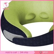 [MEGIDEAL] Neck Massage Pillow/Cervical Massage with Heating/Gift Portable Memory Foam Pillow/Travel Neck Pillow