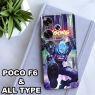 HP XIAOMI A22/Softcase Procamera Xiaomihp Latest F6 2024poco - Mobile Legend Motif - Flexible Elasti