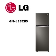 【LG 樂金】GN-L332BS 335公升 智慧變頻雙門冰箱 星夜黑(含基本安裝)