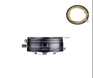 LAINA Lens Mount Double Adapter, Nikon F-Mount G-Type Lens And Canon EOS (EF / EF-S) D/SLR Lens To L
